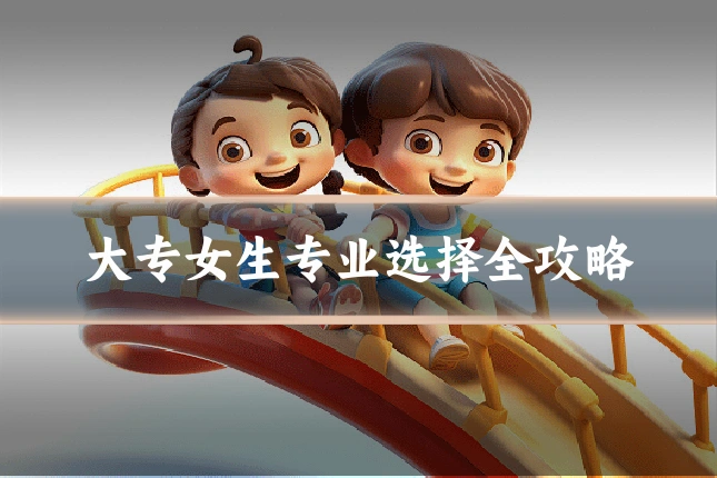 大专女生专业选择全攻略