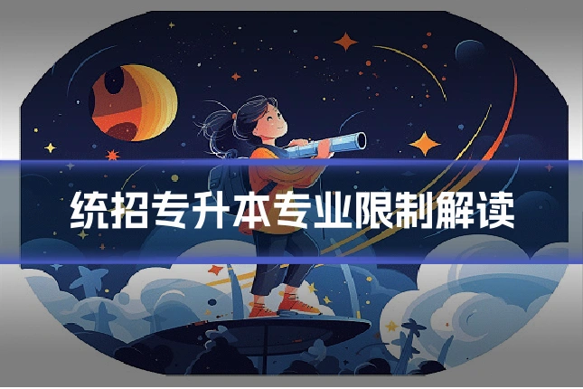 统招专升本专业限制解读