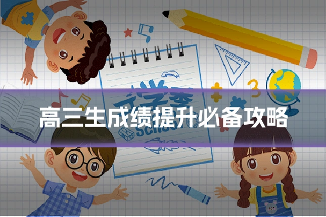 高三生成绩提升必备攻略