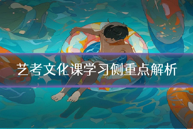 艺考文化课学习侧重点解析