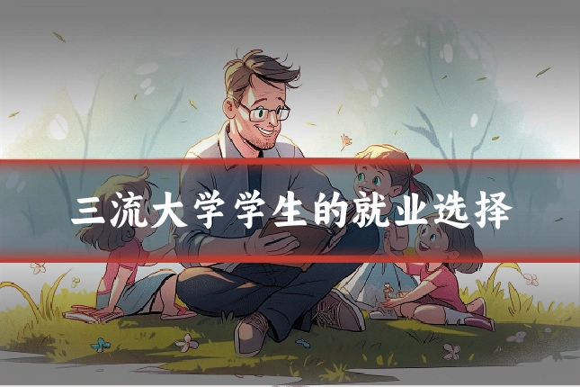 三流大学学生的就业选择