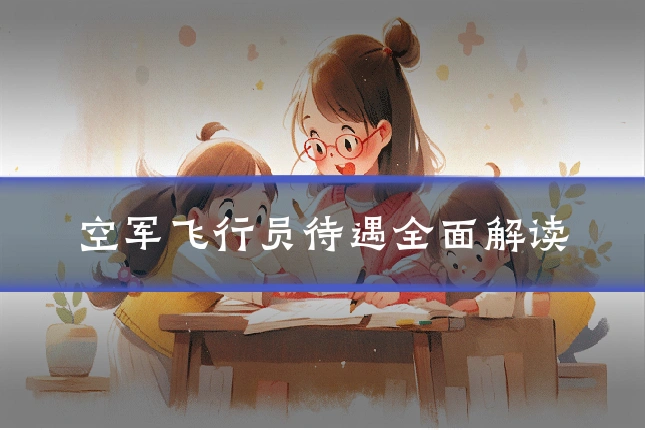 空军飞行员待遇全面解读