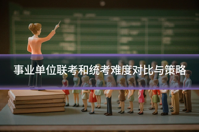 事业单位联考和统考难度对比与策略