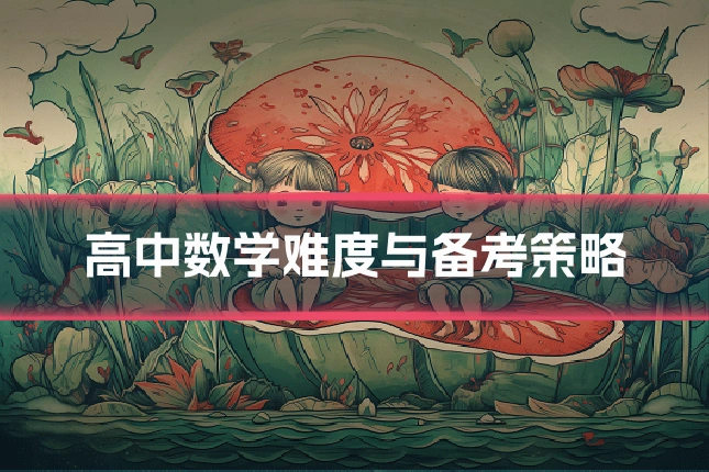 高中数学难度与备考策略