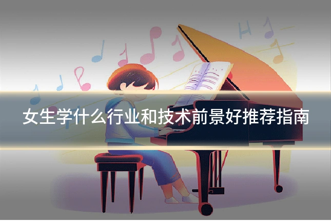 女生学什么行业和技术前景好推荐指南