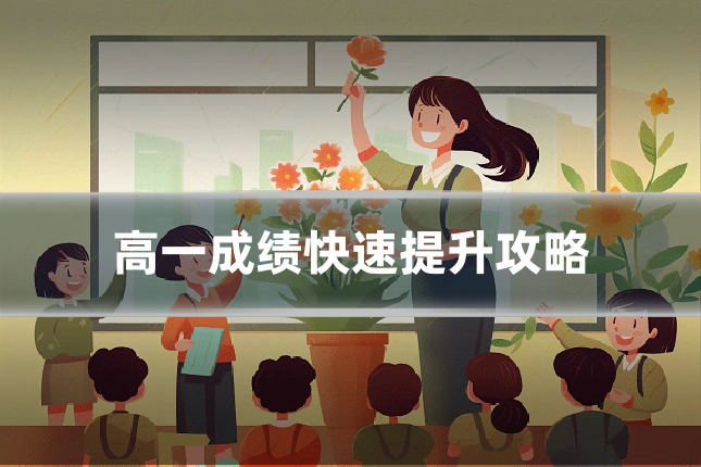 高一成绩快速提升攻略