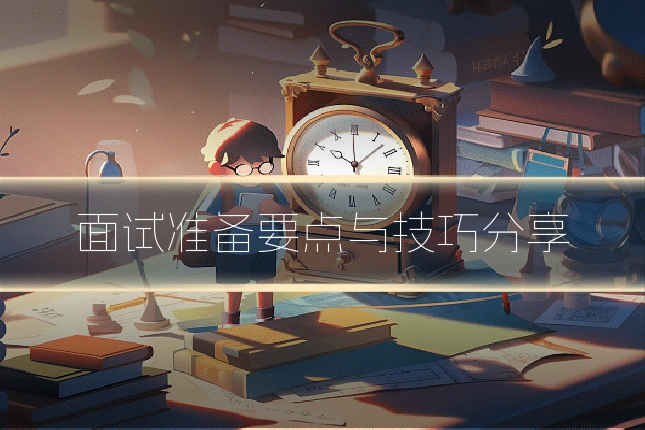 面试准备要点与技巧分享