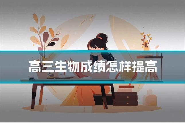 高三生物成绩怎样提高
