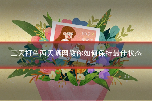 三天打鱼两天晒网教你如何保持最佳状态