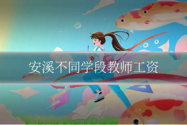 安溪不同学段教师工资