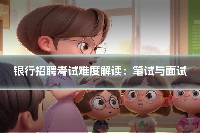 银行招聘考试难度解读：笔试与面试