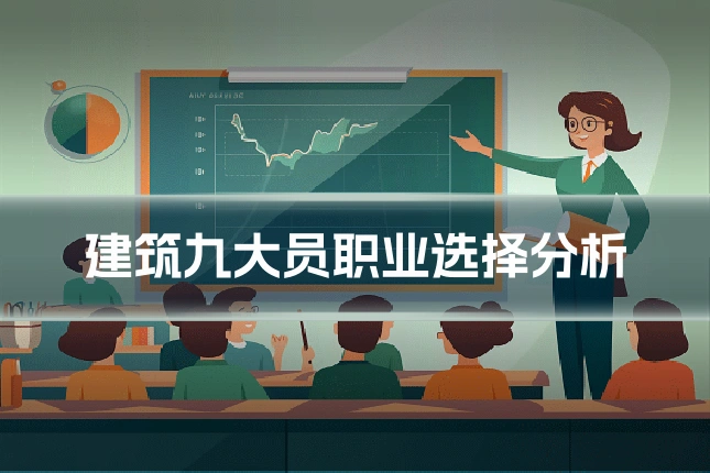 建筑九大员职业选择分析