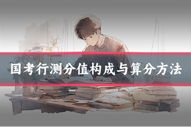 国考行测分值构成与算分方法