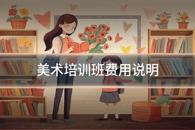 美术培训班费用说明