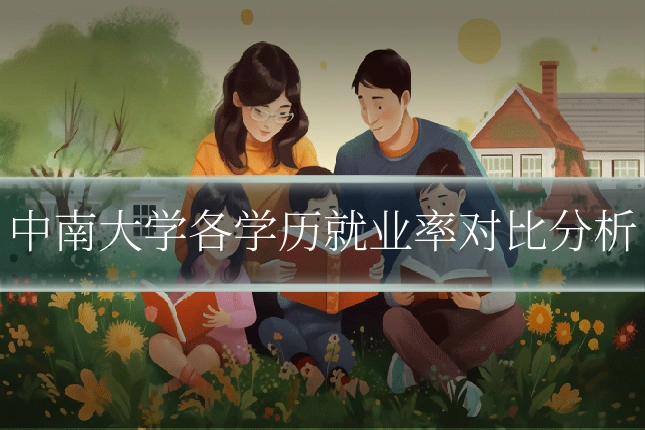 中南大学各学历就业率对比分析
