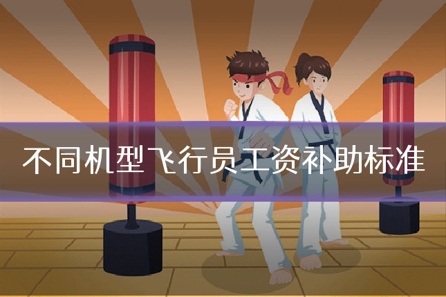 不同机型飞行员工资补助标准
