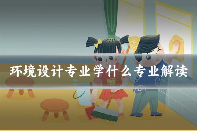 环境设计专业学什么专业解读