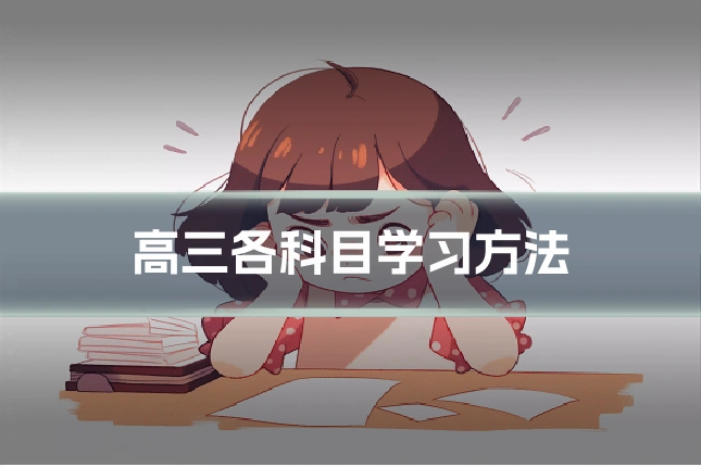 高三各科目学习方法