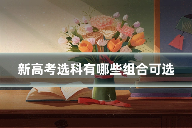 新高考选科有哪些组合可选