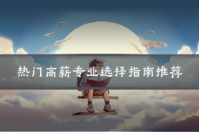 热门高薪专业选择指南推荐