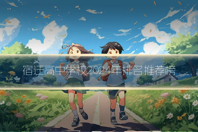 宿迁高中学校2024年排名推荐榜