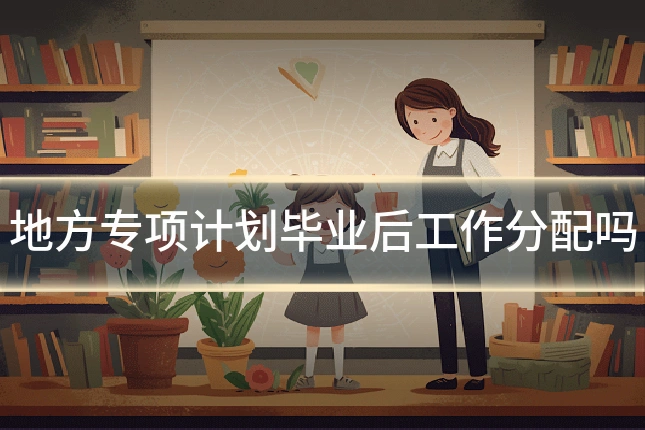 地方专项计划毕业后工作分配吗