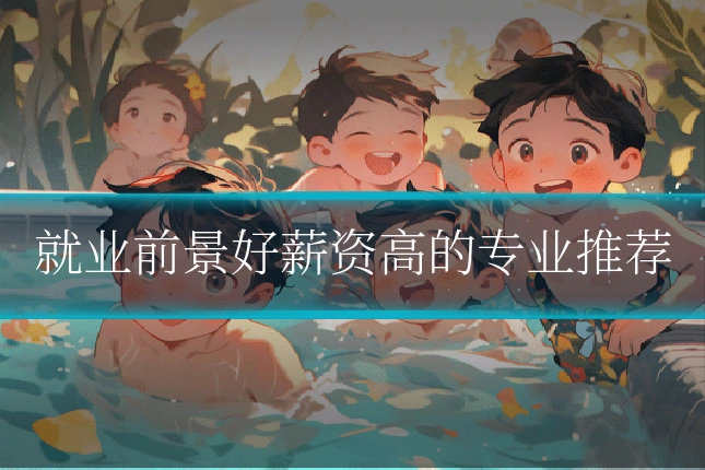 就业前景好薪资高的专业推荐