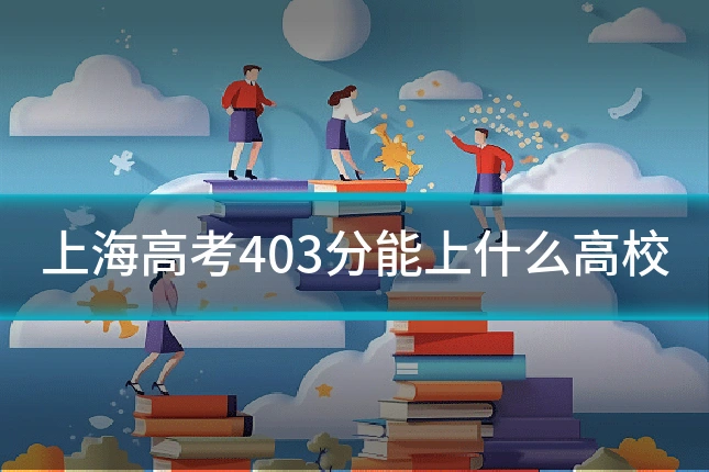 上海高考403分能上什么高校