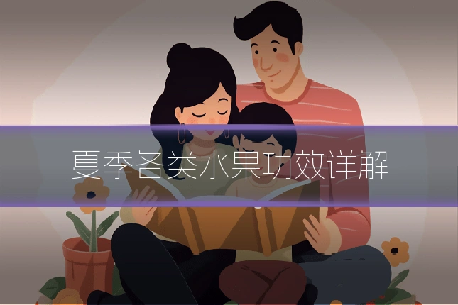 夏季各类水果功效详解