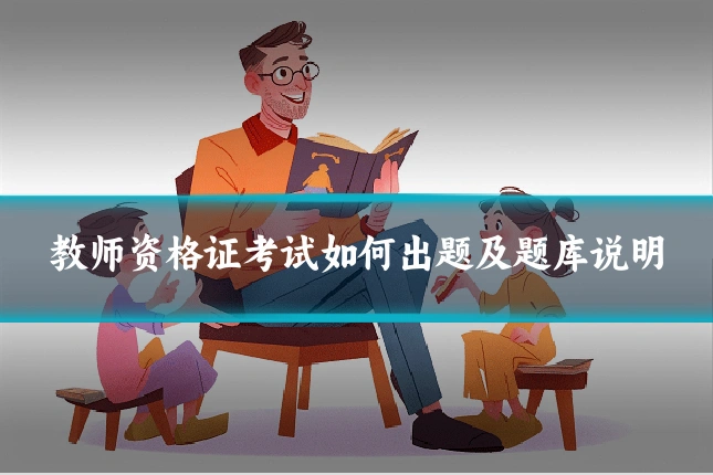教师资格证考试如何出题及题库说明