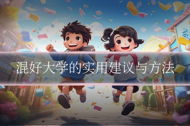 混好大学的实用建议与方法