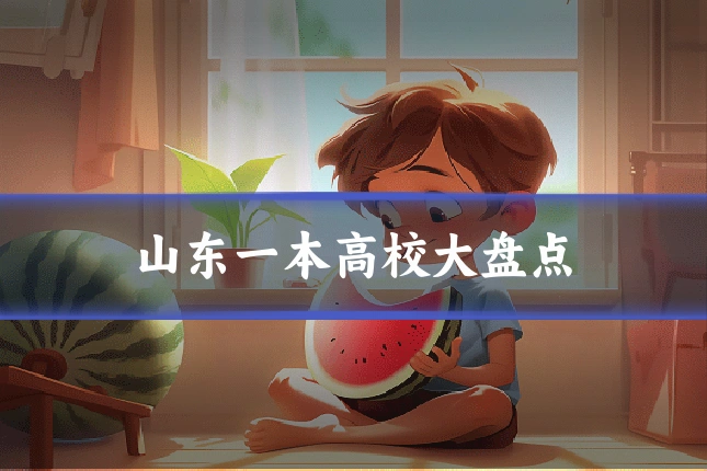 山东一本高校大盘点