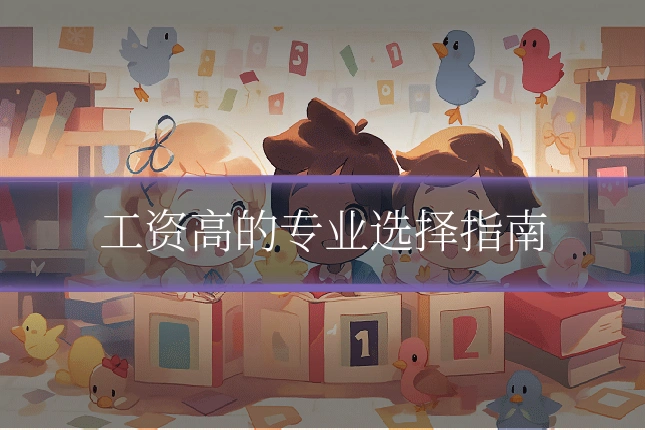 工资高的专业选择指南