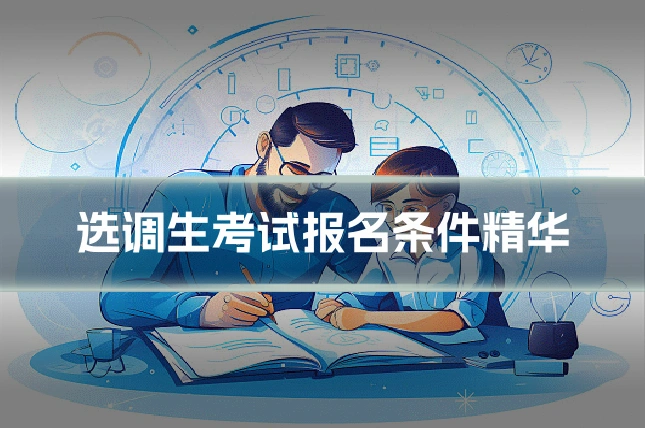 选调生考试报名条件精华