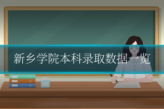 新乡学院本科录取数据一览