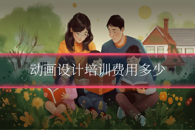 动画设计培训费用多少