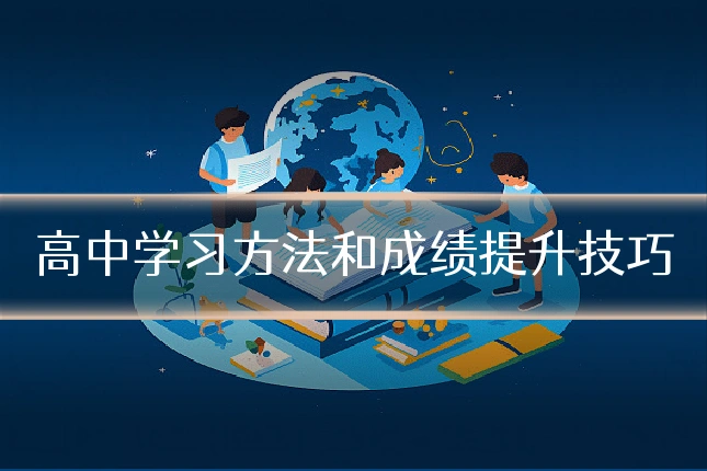高中学习方法和成绩提升技巧