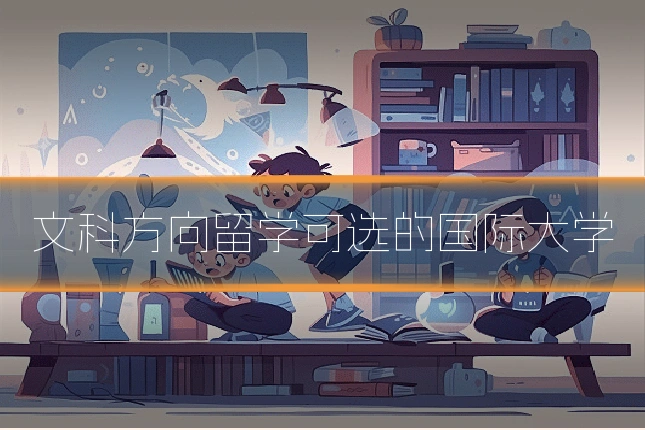 文科方向留学可选的国际大学