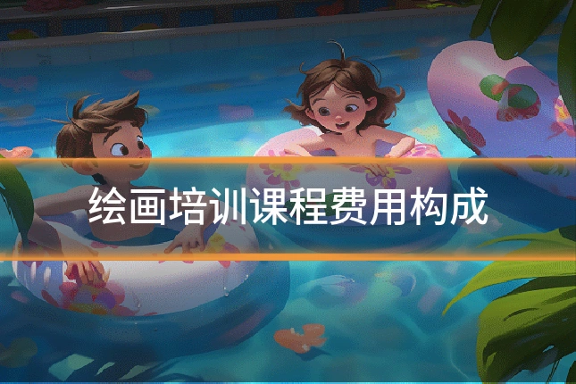 绘画培训课程费用构成