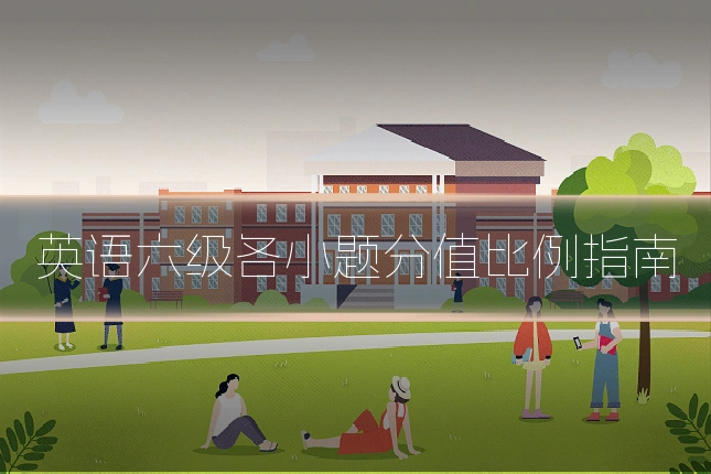 英语六级各小题分值比例指南