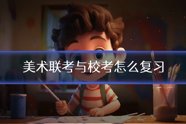 美术联考与校考怎么复习