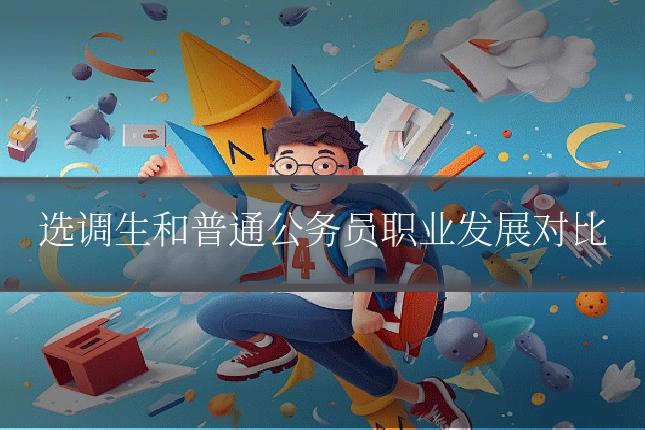 选调生和普通公务员职业发展对比
