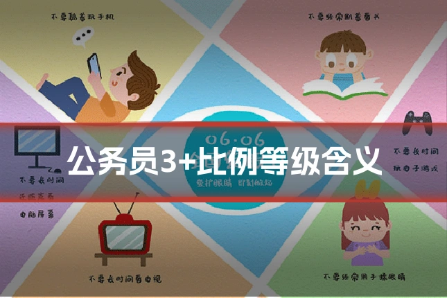 公务员3+比例等级含义