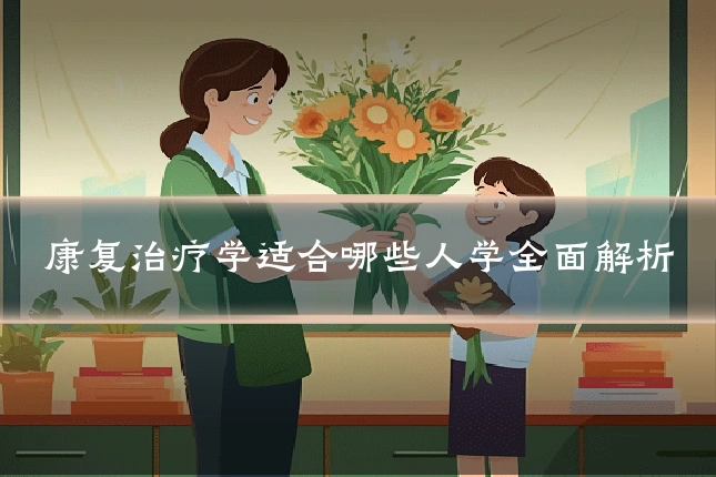 康复治疗学适合哪些人学全面解析