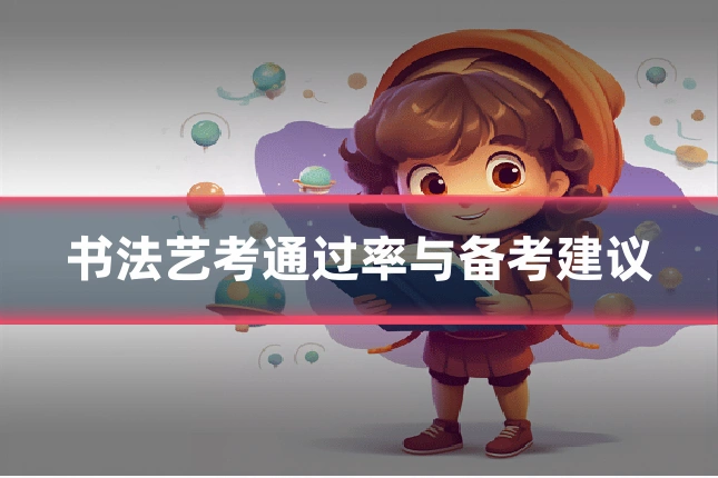 书法艺考通过率与备考建议