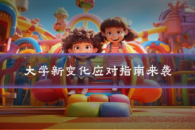 大学新变化应对指南来袭