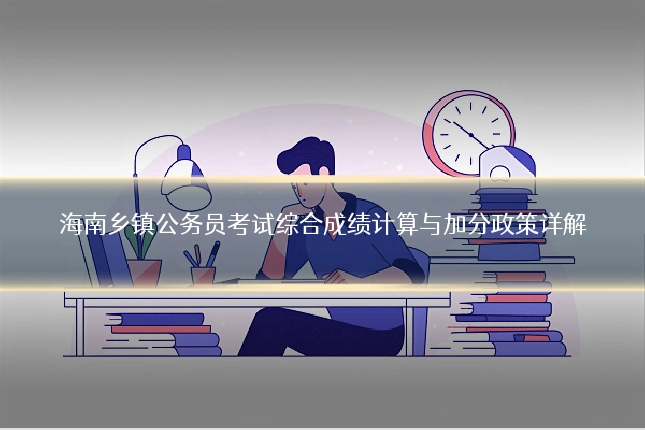 海南乡镇公务员考试综合成绩计算与加分政策详解