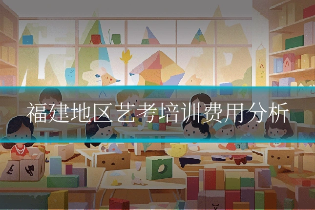福建地区艺考培训费用分析