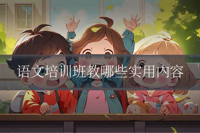 语文培训班教哪些实用内容