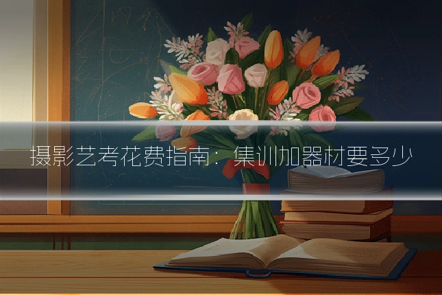 摄影艺考花费指南：集训加器材要多少